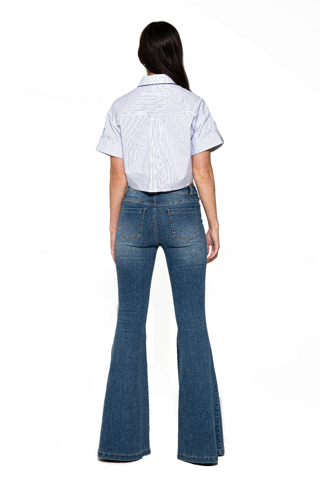 Signal Flare High-rise Panel Jeans - image 7