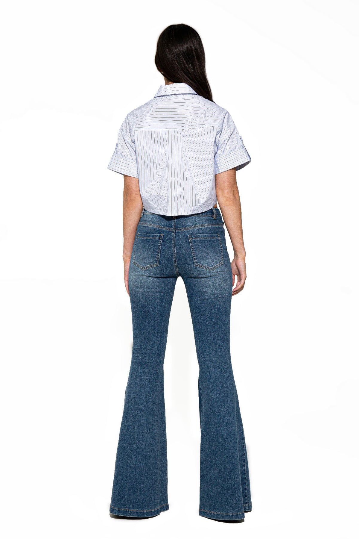 Signal Flare High-rise Panel Jeans - image 7