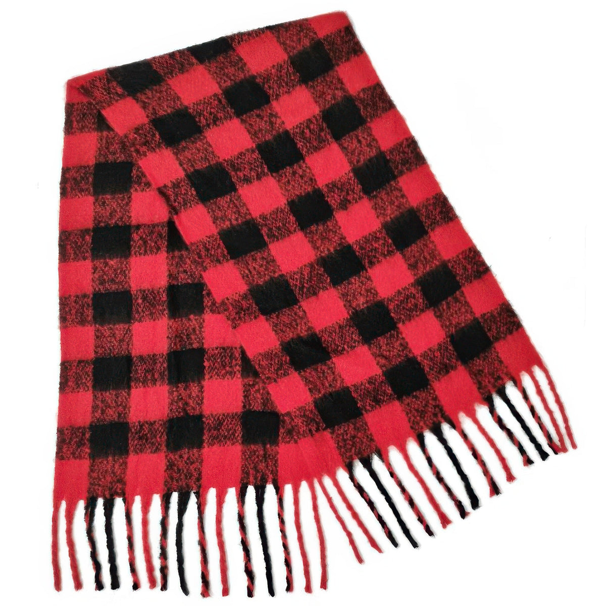 Buffalo Plaid Scarf - Clusimo