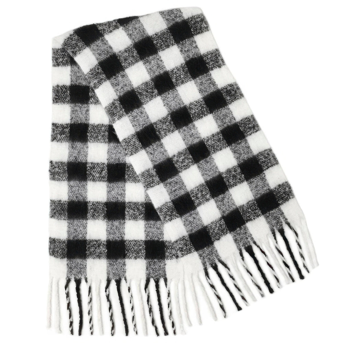 Buffalo Plaid Scarf - Clusimo