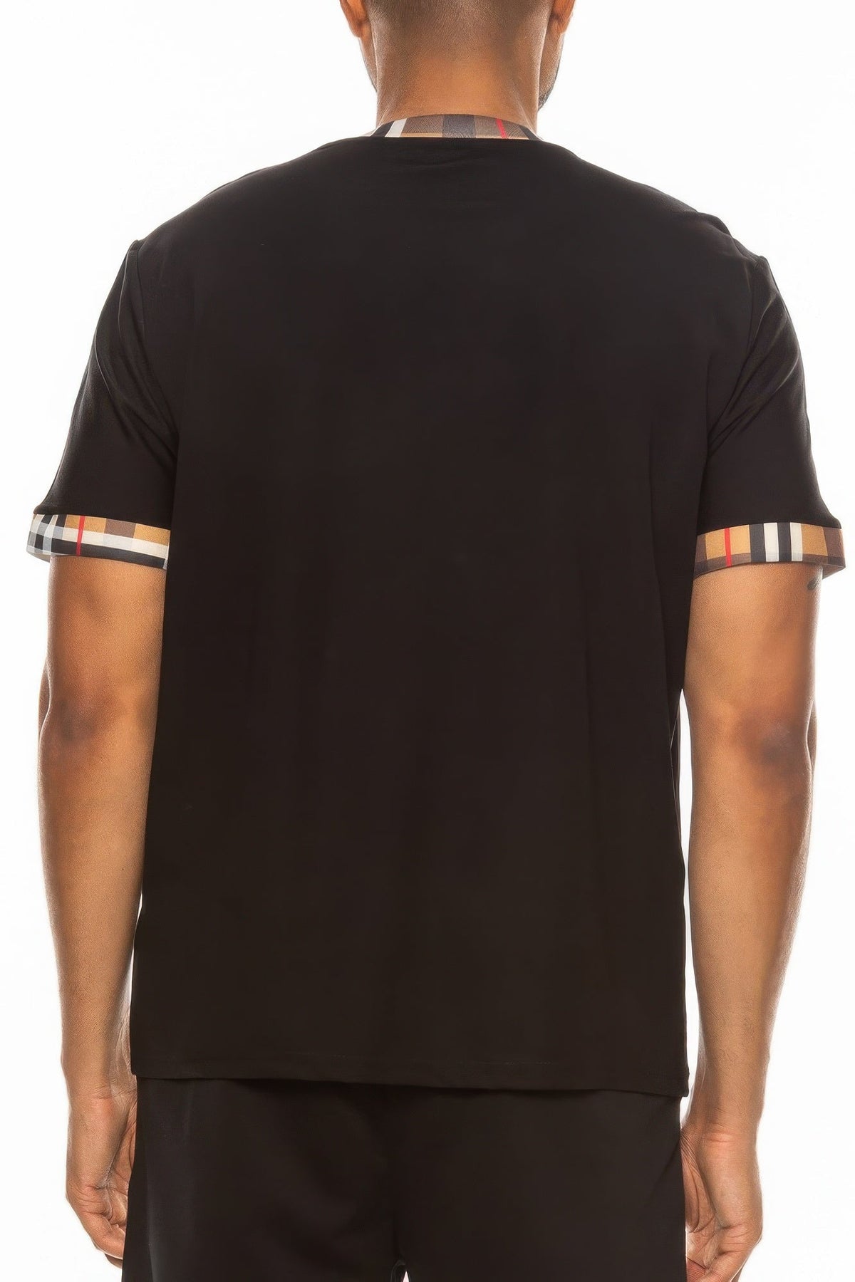 Checkered Short Sleeve Tee - Clusimo