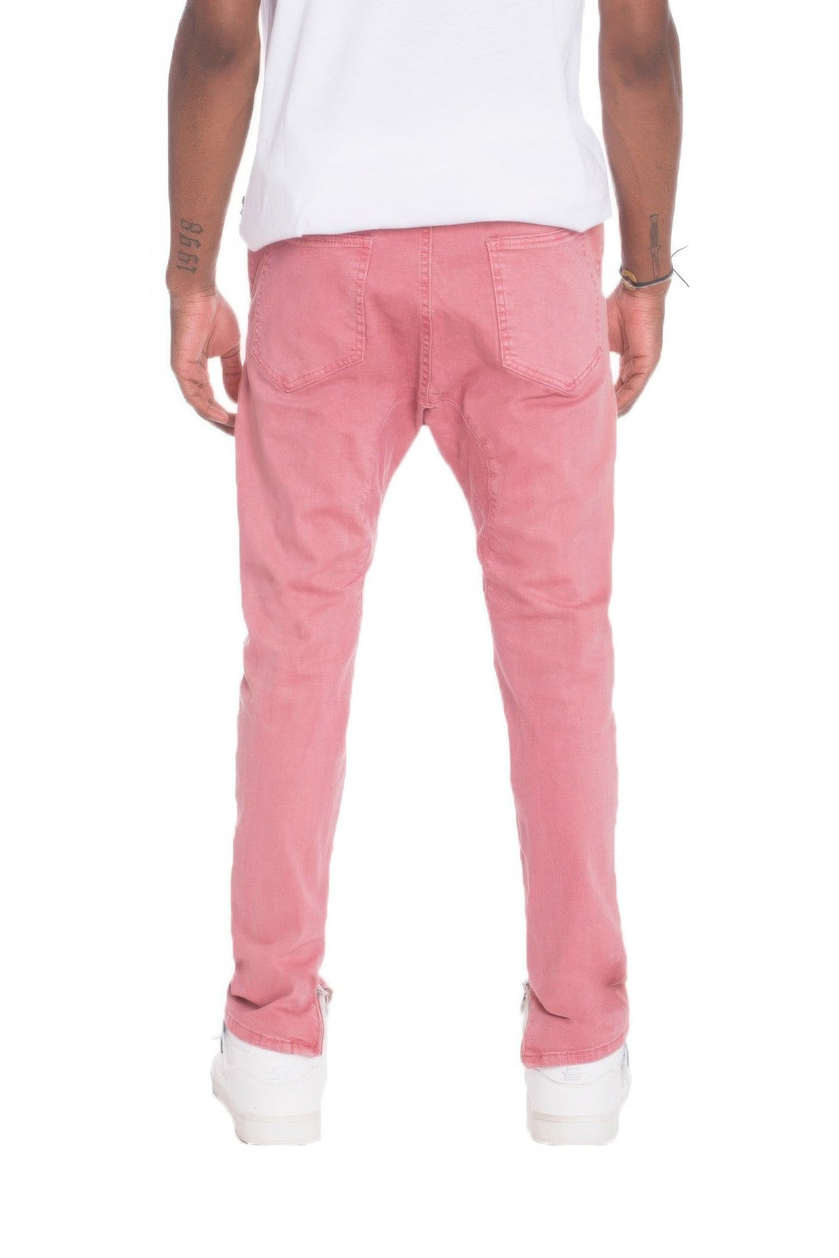 Distressed Denim Checkered Tape - Clusimo