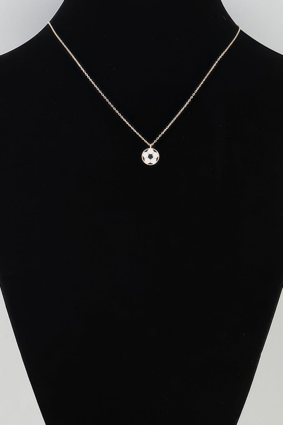 Fun Soccer Pendant Necklace - Clusimo
