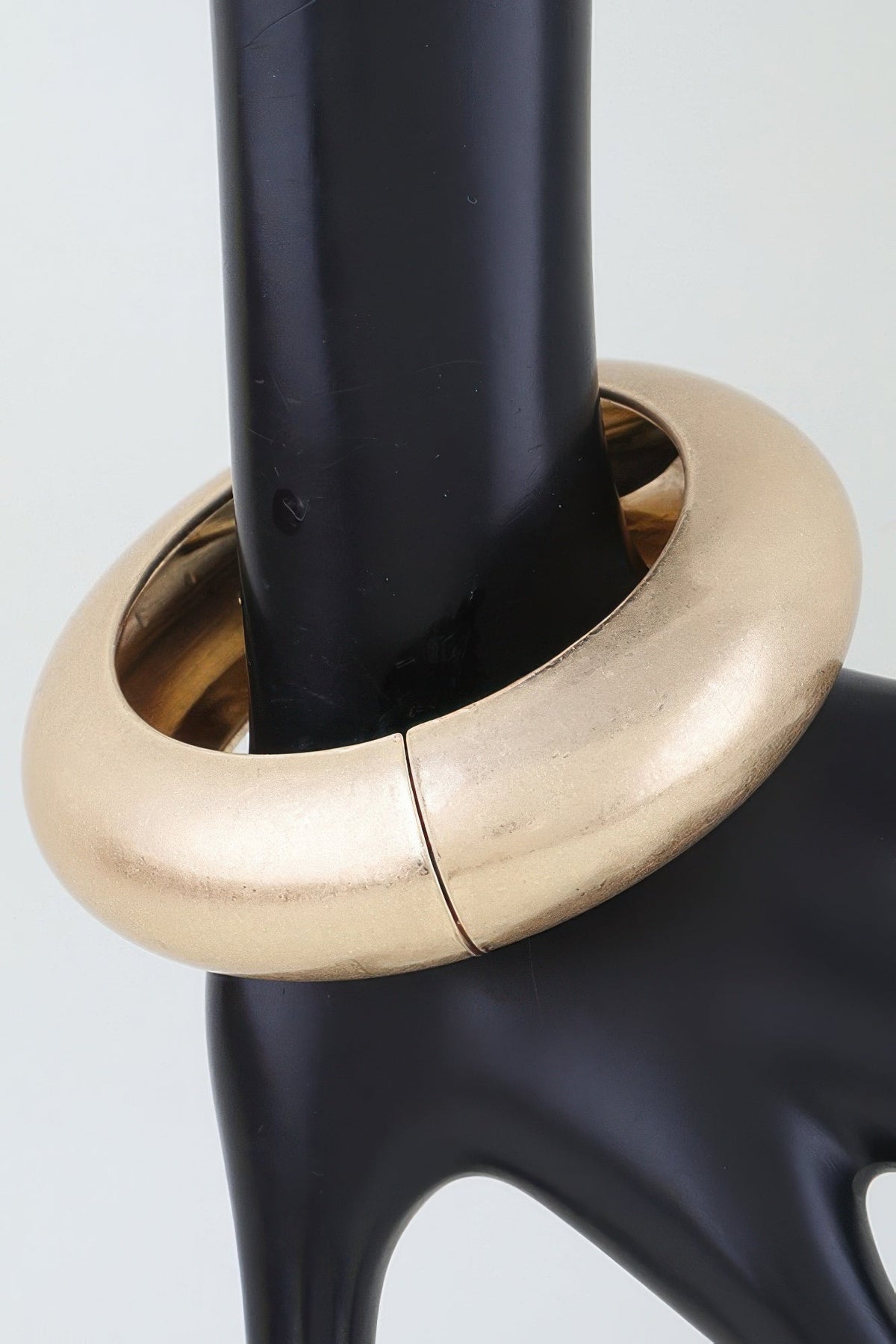 Hammered Matte Dome Cuff Bracelet - Clusimo