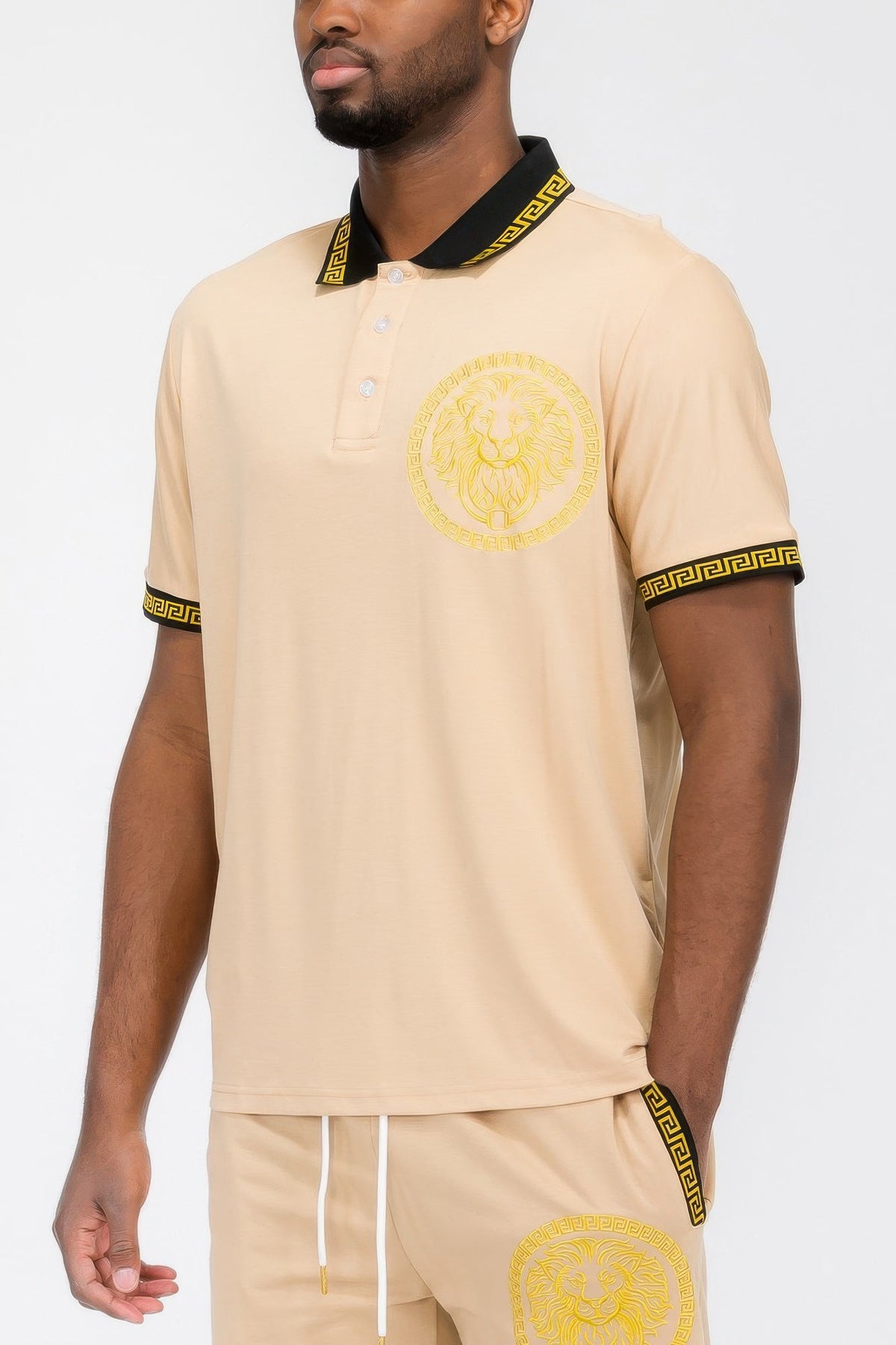 Lion Head Polo Shirt - Clusimo