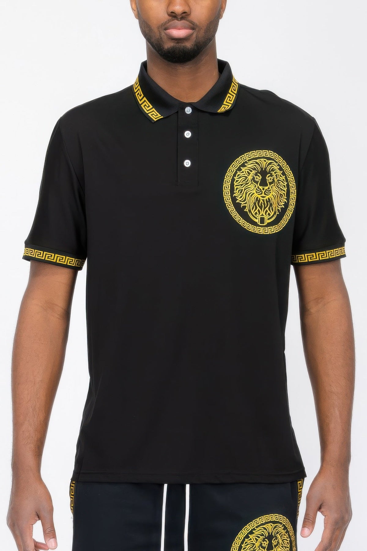 Lion Head Polo Shirt - Clusimo