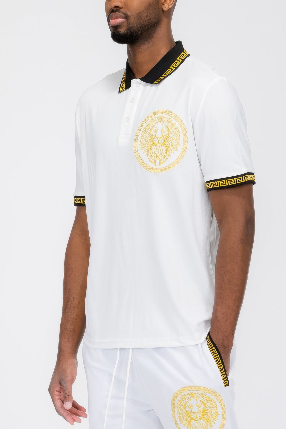 Lion Head Polo Shirt - Clusimo
