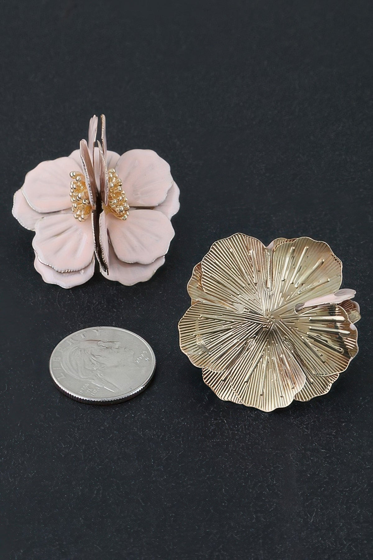 Multi Dimensional Blossom Earrings - Clusimo