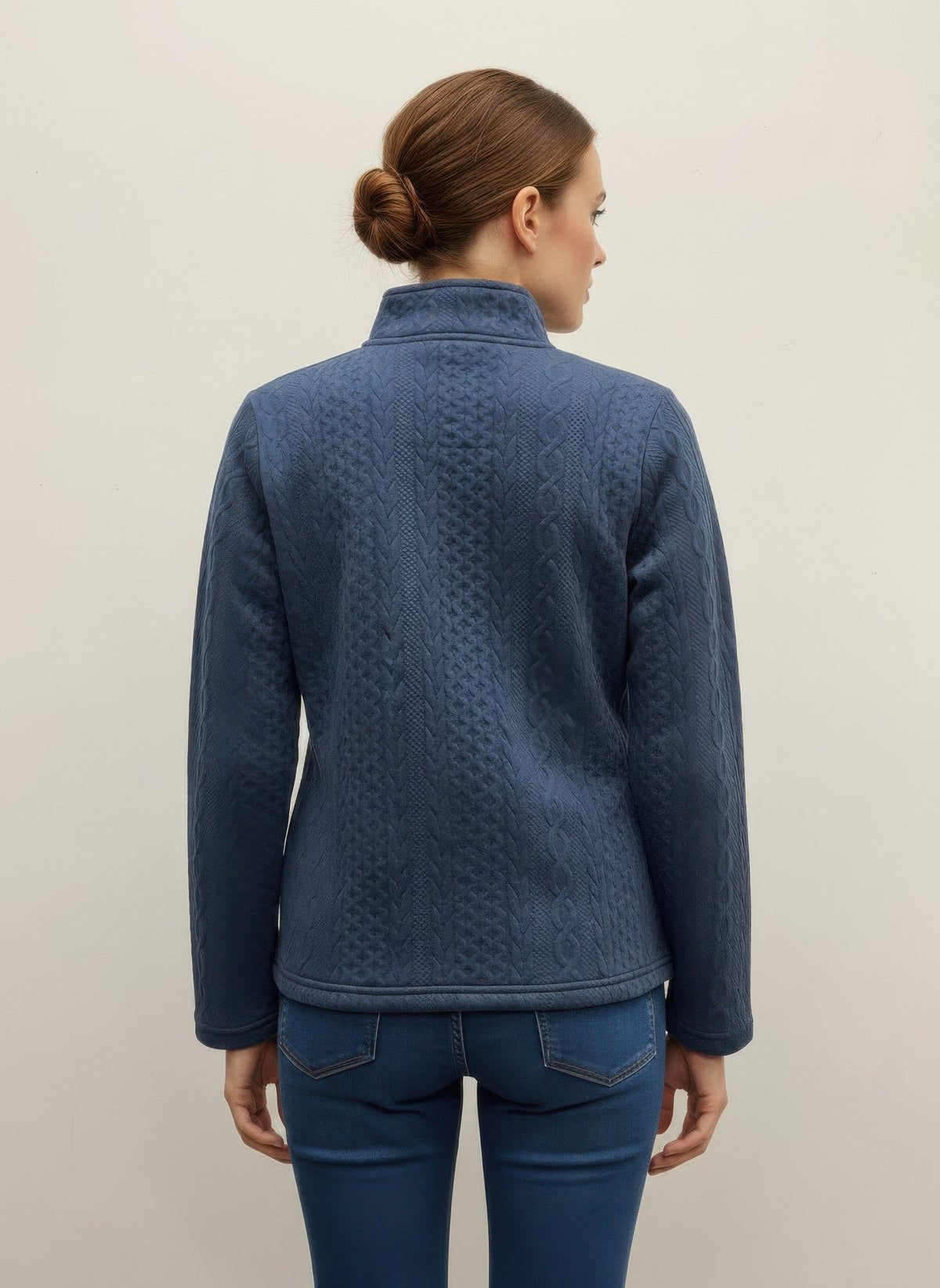 Onque Casual Textured Jacket - Clusimo