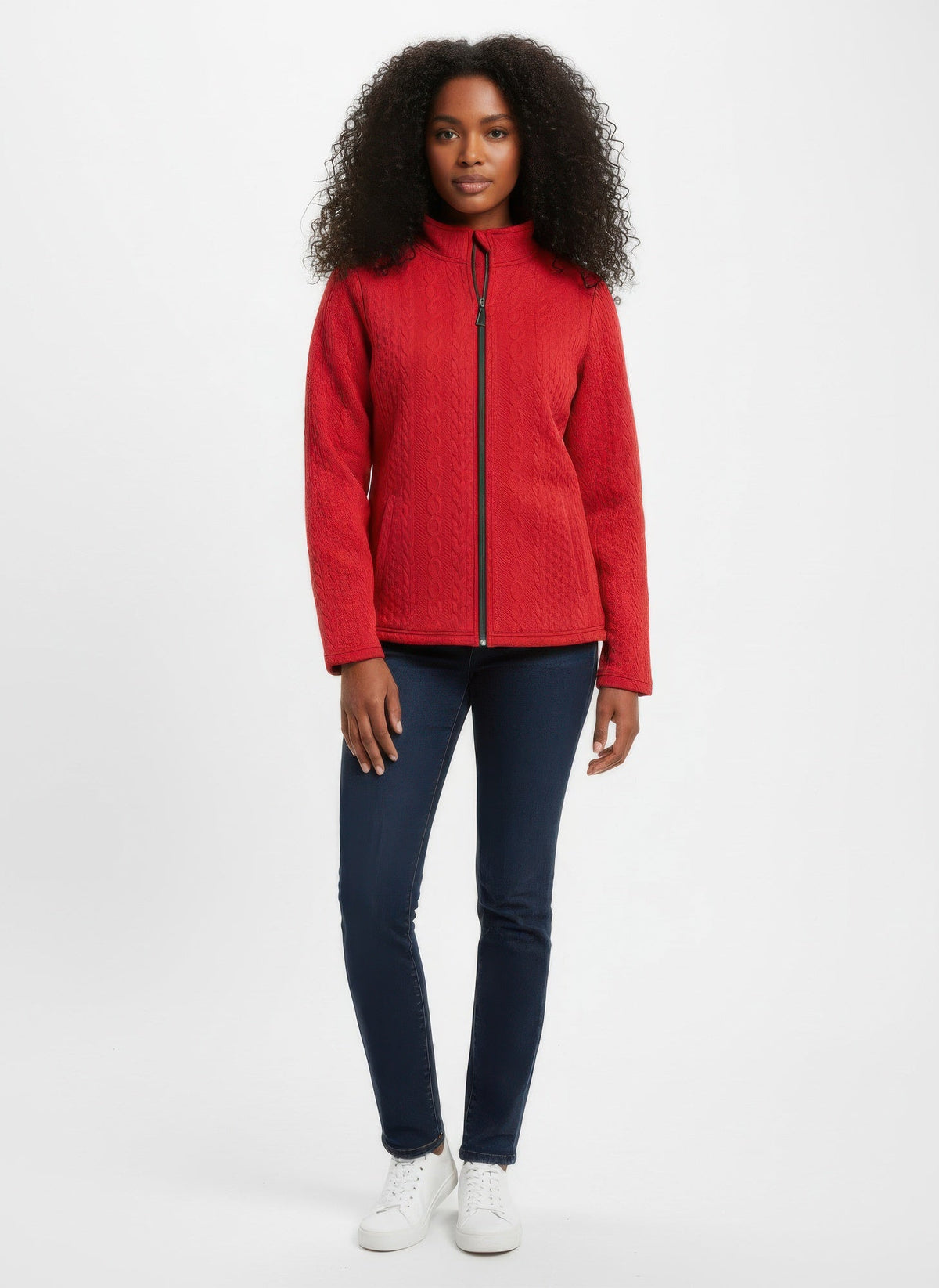 Onque Casual Textured Jacket - Clusimo
