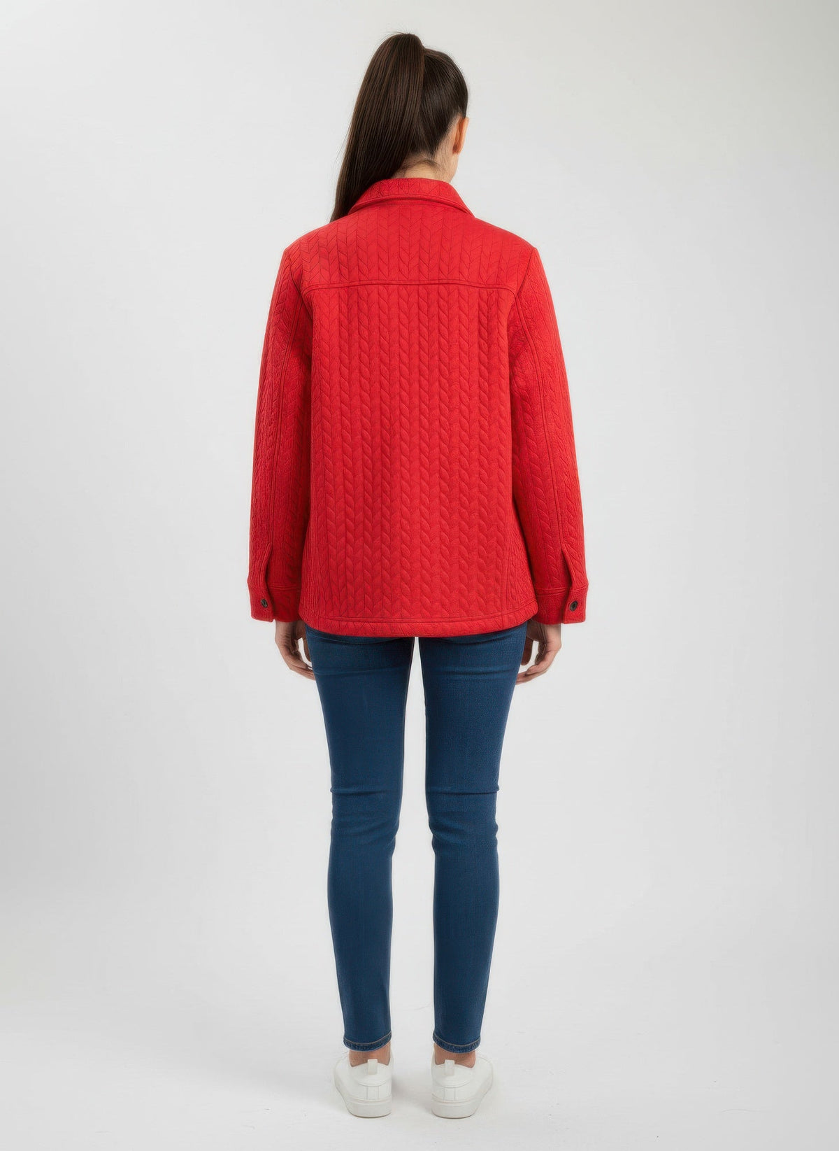 Onque Casual Textured Jacket - Clusimo