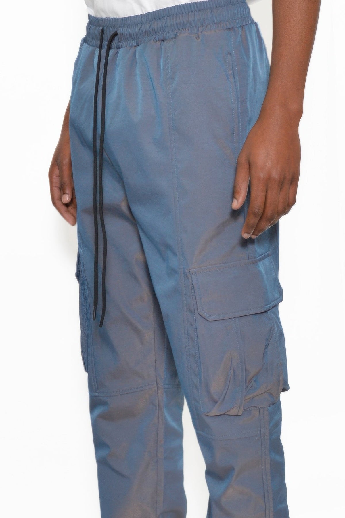 Peacock Iridesceint Jogger Pants - Clusimo