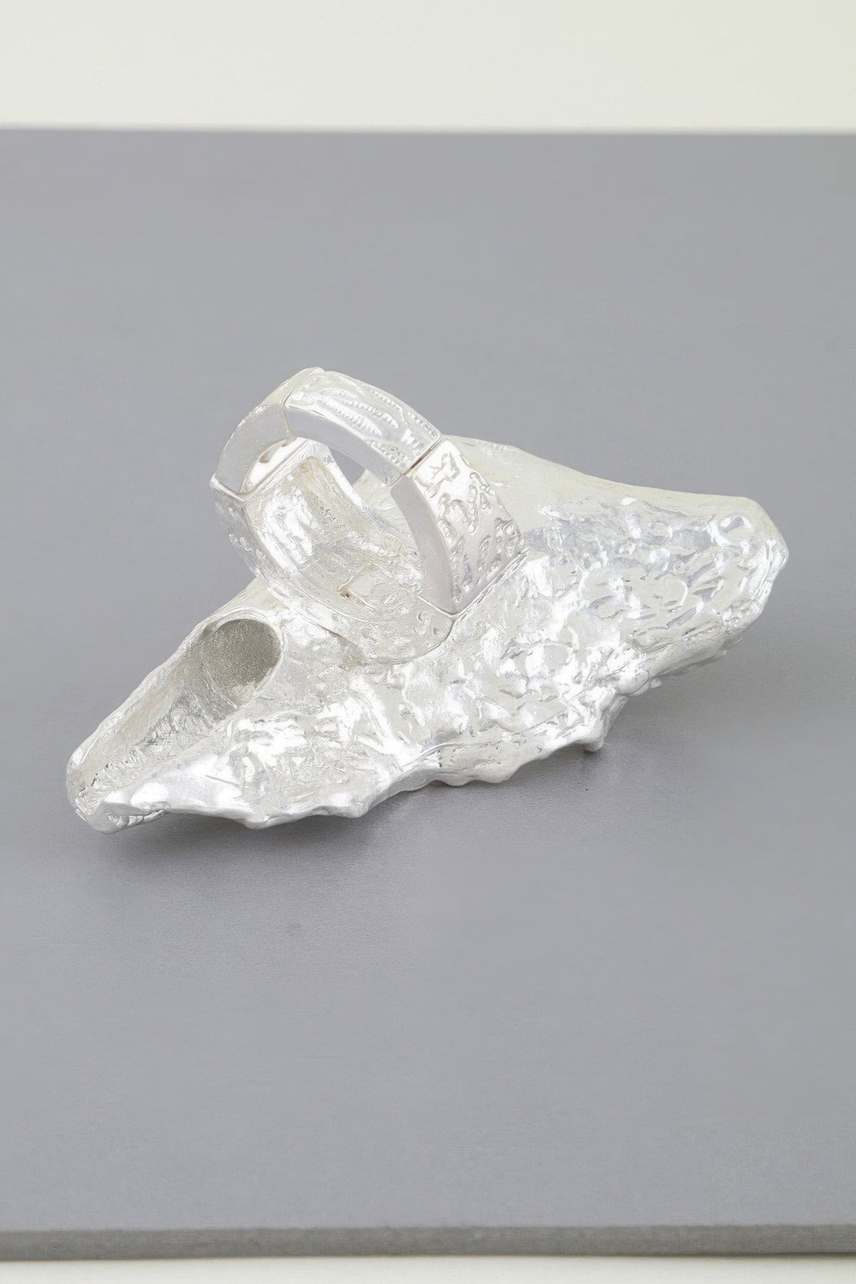 Polished Ripple Statement Ring - Clusimo