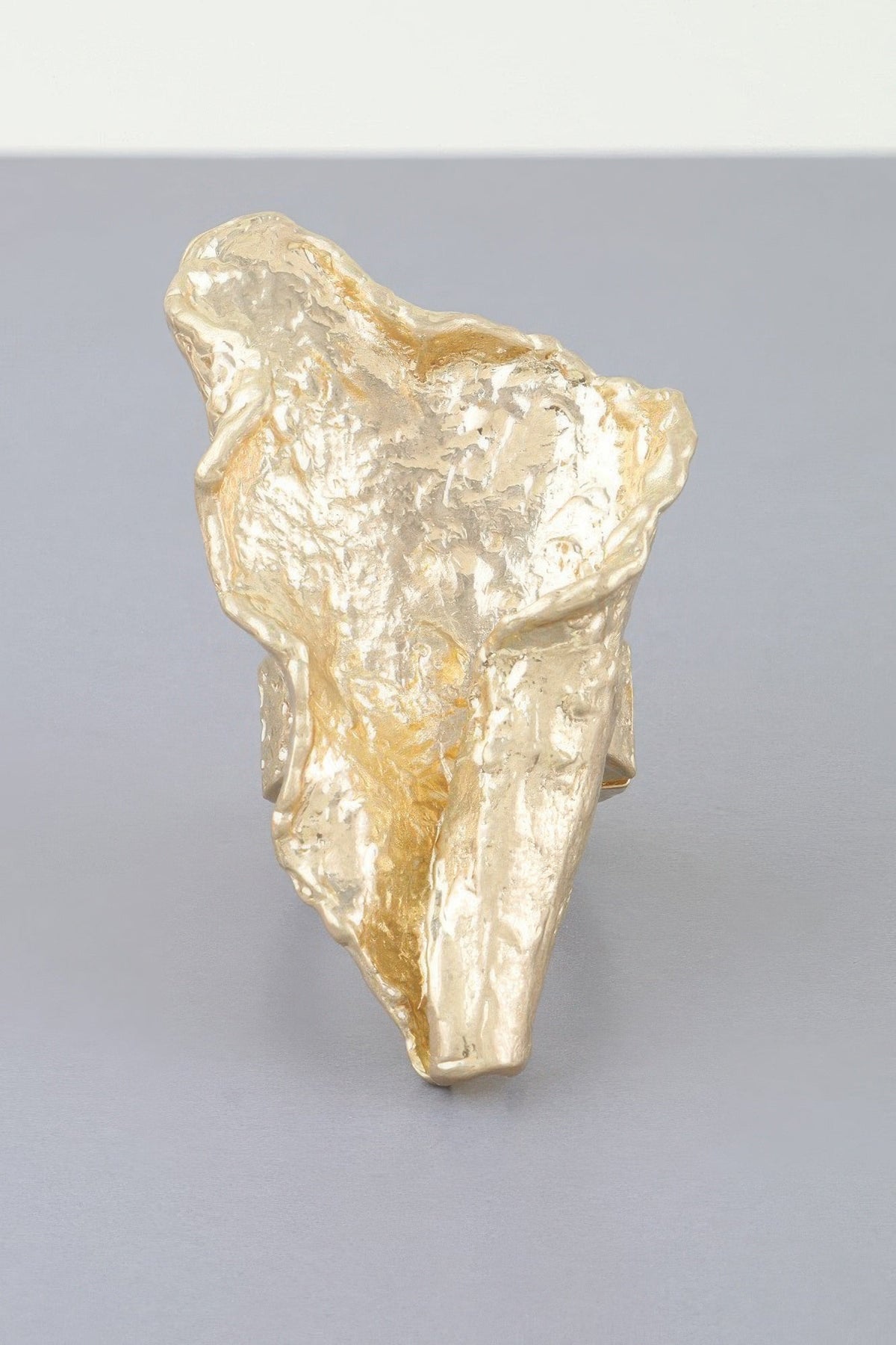 Polished Ripple Statement Ring - Clusimo
