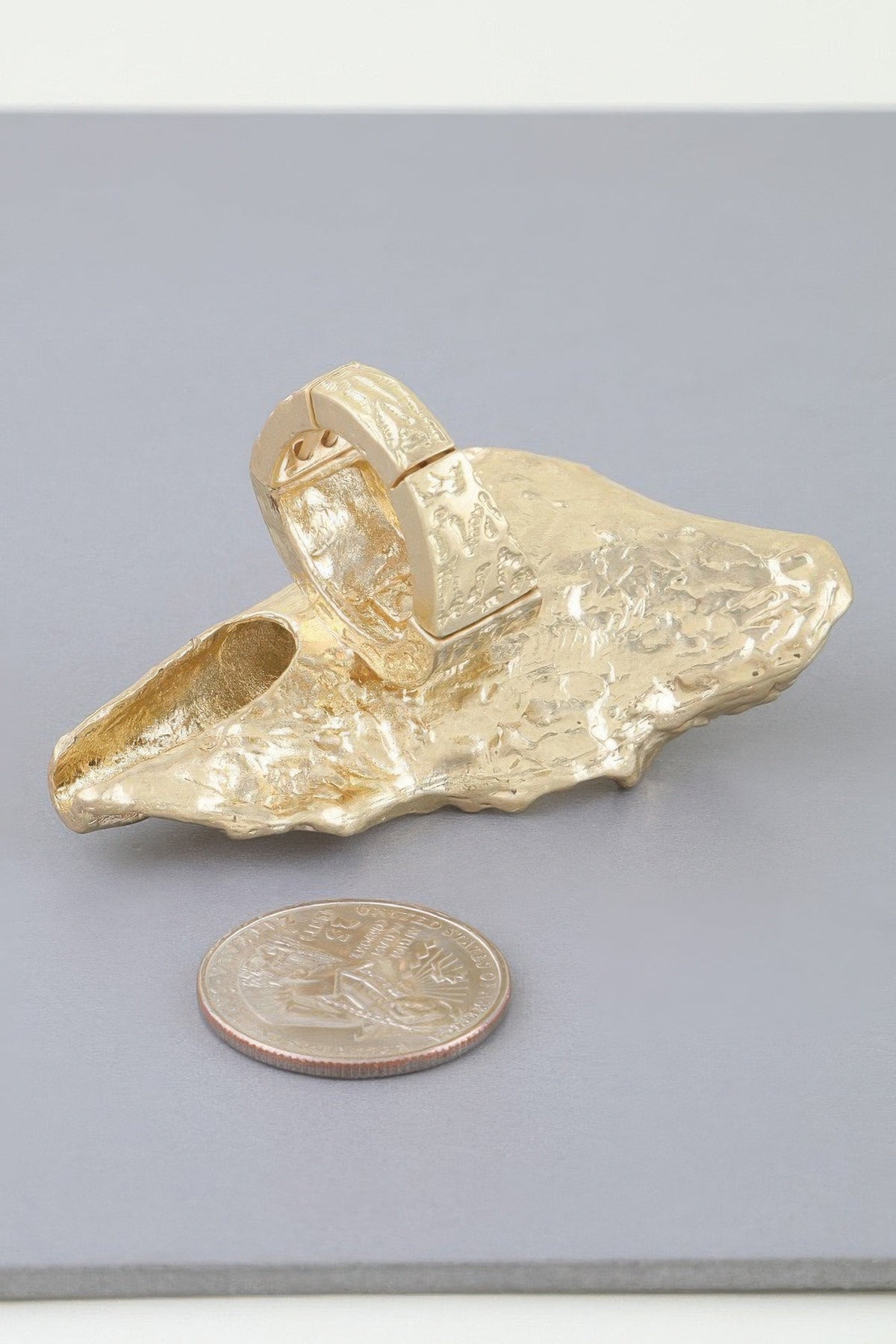 Polished Ripple Statement Ring - Clusimo