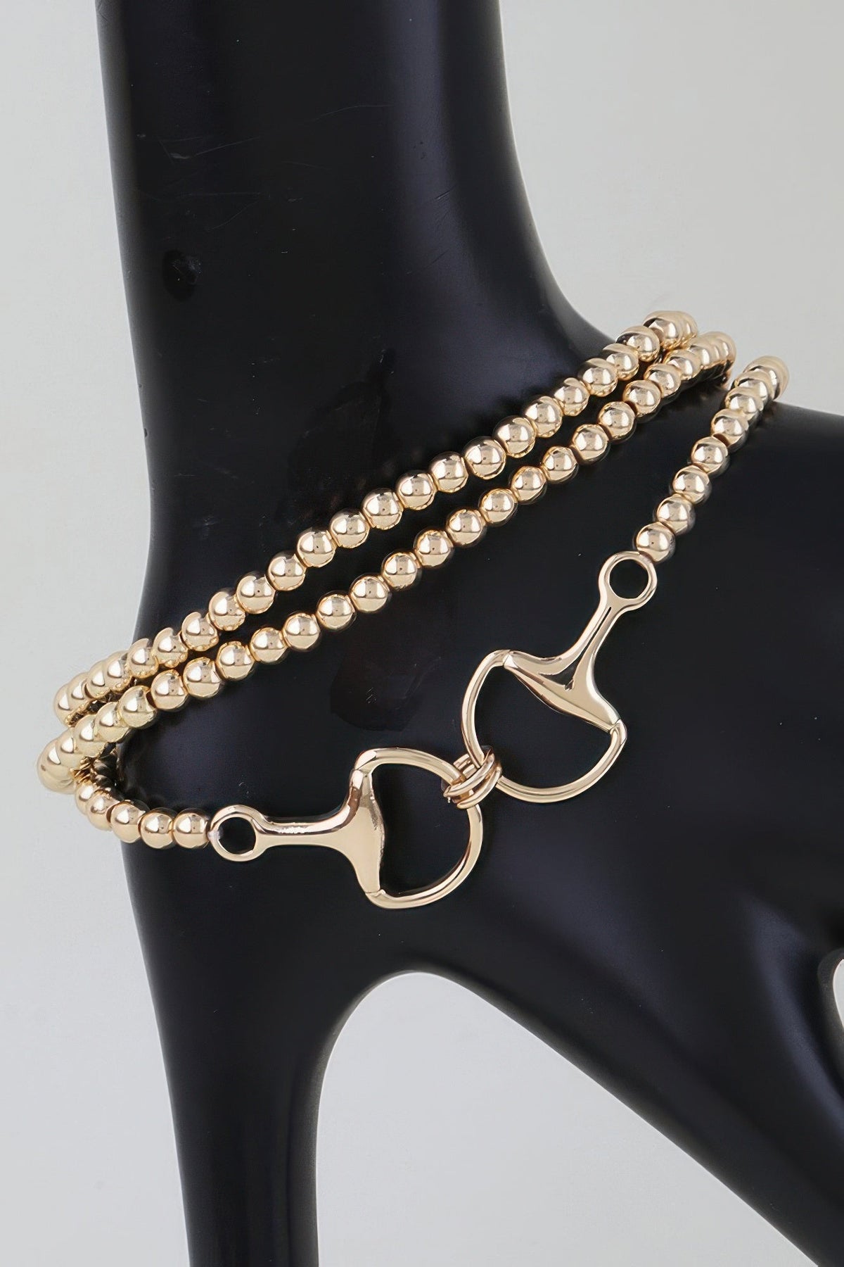 Polished Toggle Beaded Bracelet - Clusimo