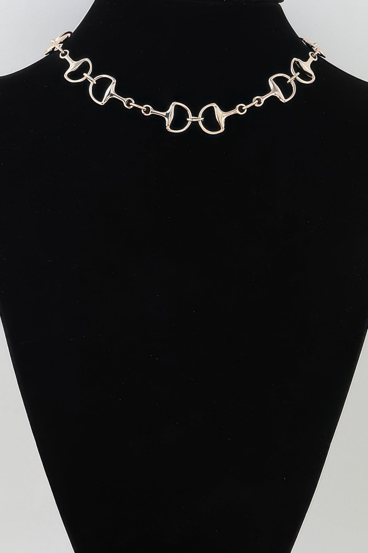 Polished Toggle Chain Choker Necklace - Clusimo