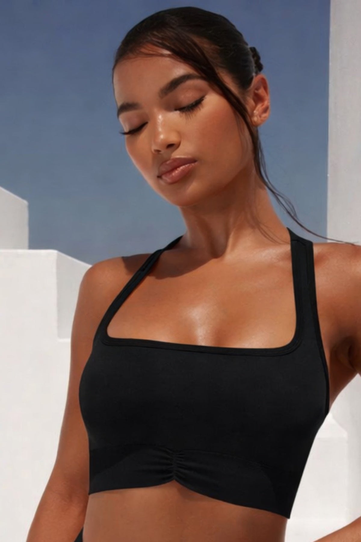 Seamless Racerback Back Top - Clusimo