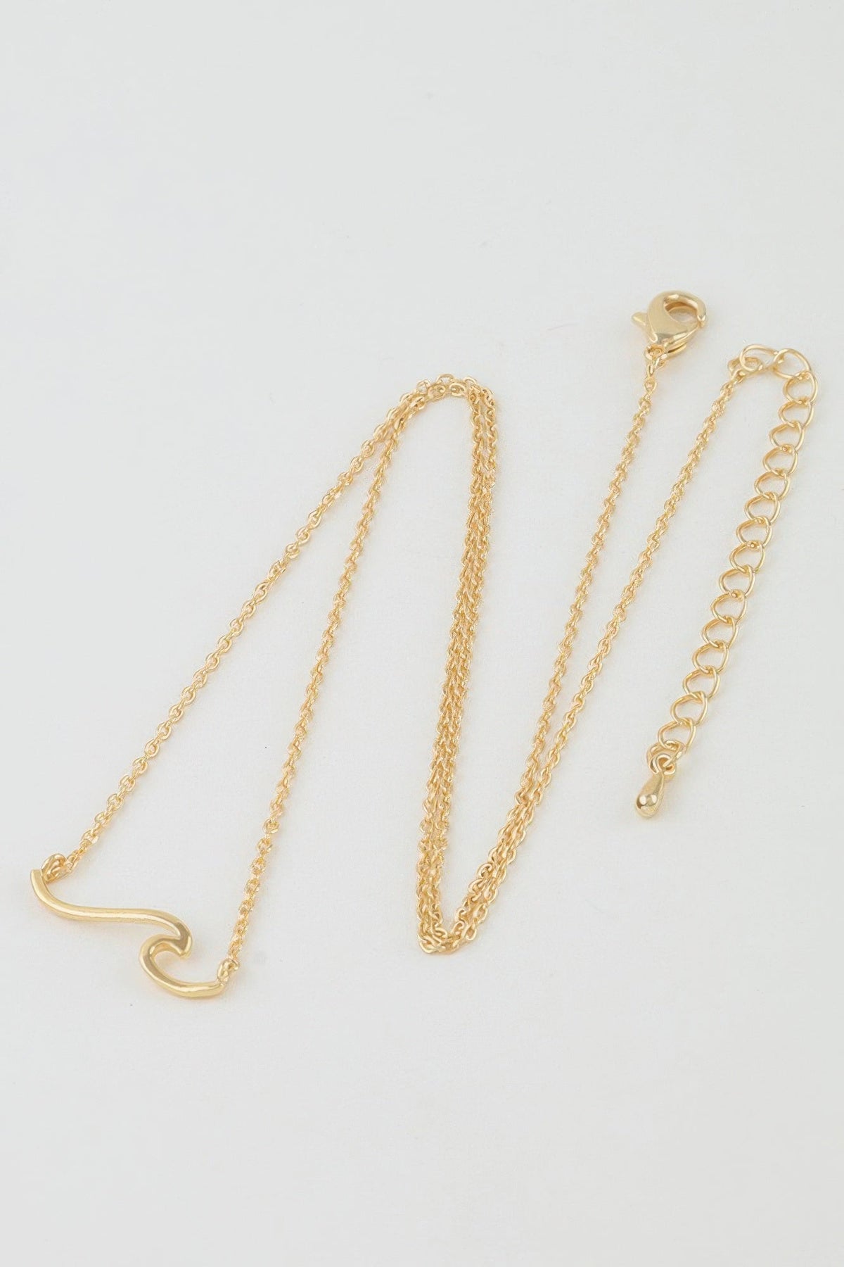 Summer Wave Pendant Necklace - Clusimo