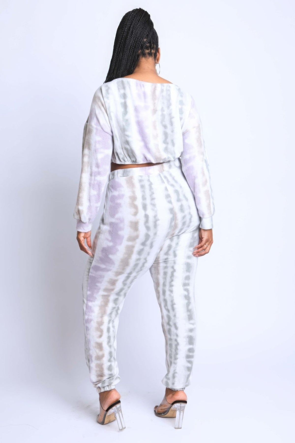 Tie Die Off Shoulder Set - Clusimo